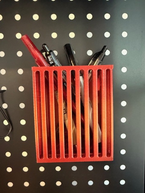 Architectural Fluted Pegboard Tools Holder — miniatura 2