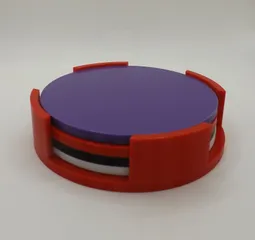 coaster + holder