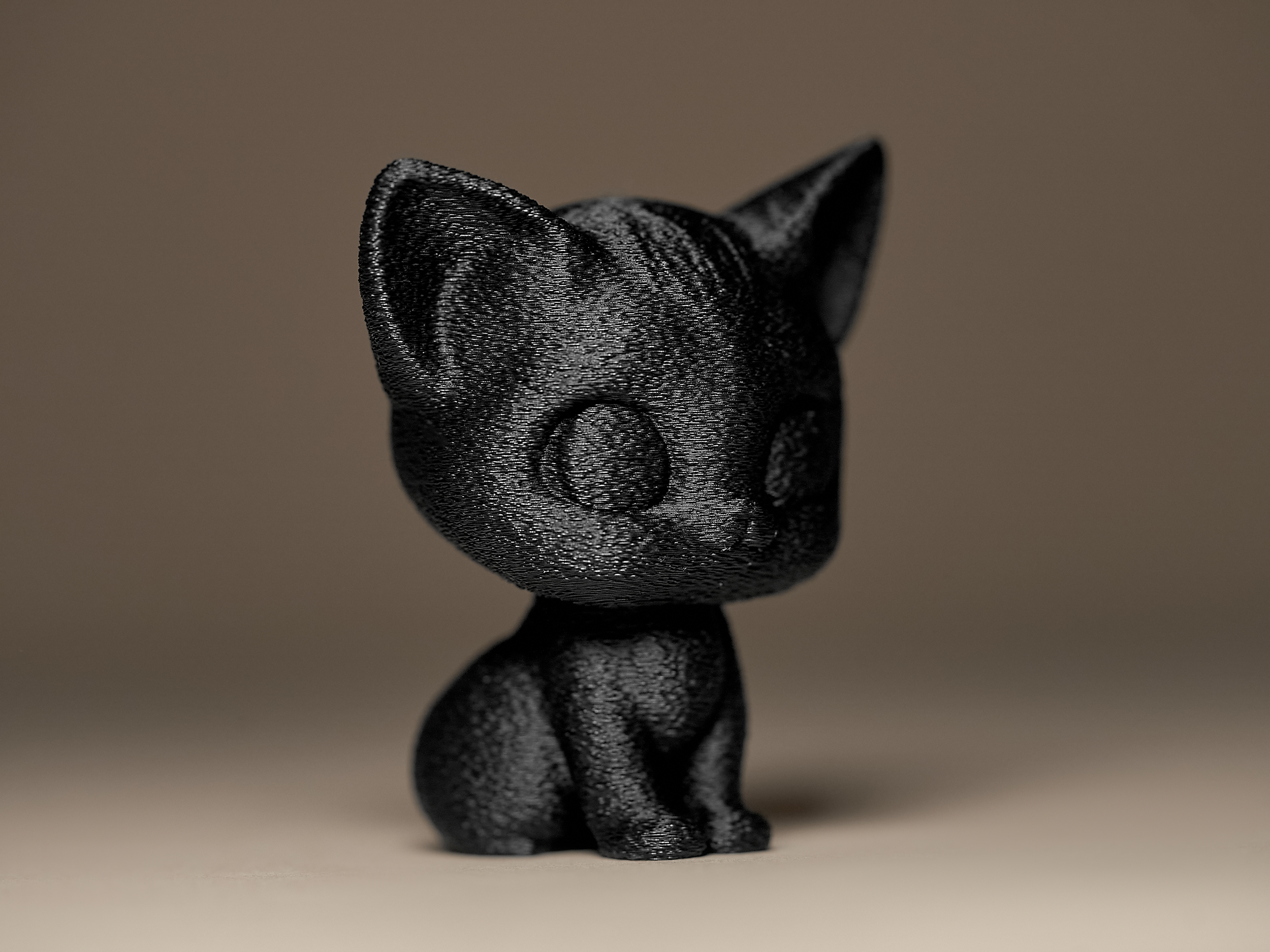 Miniatura 3 do modelo 3D Kitten Figurine