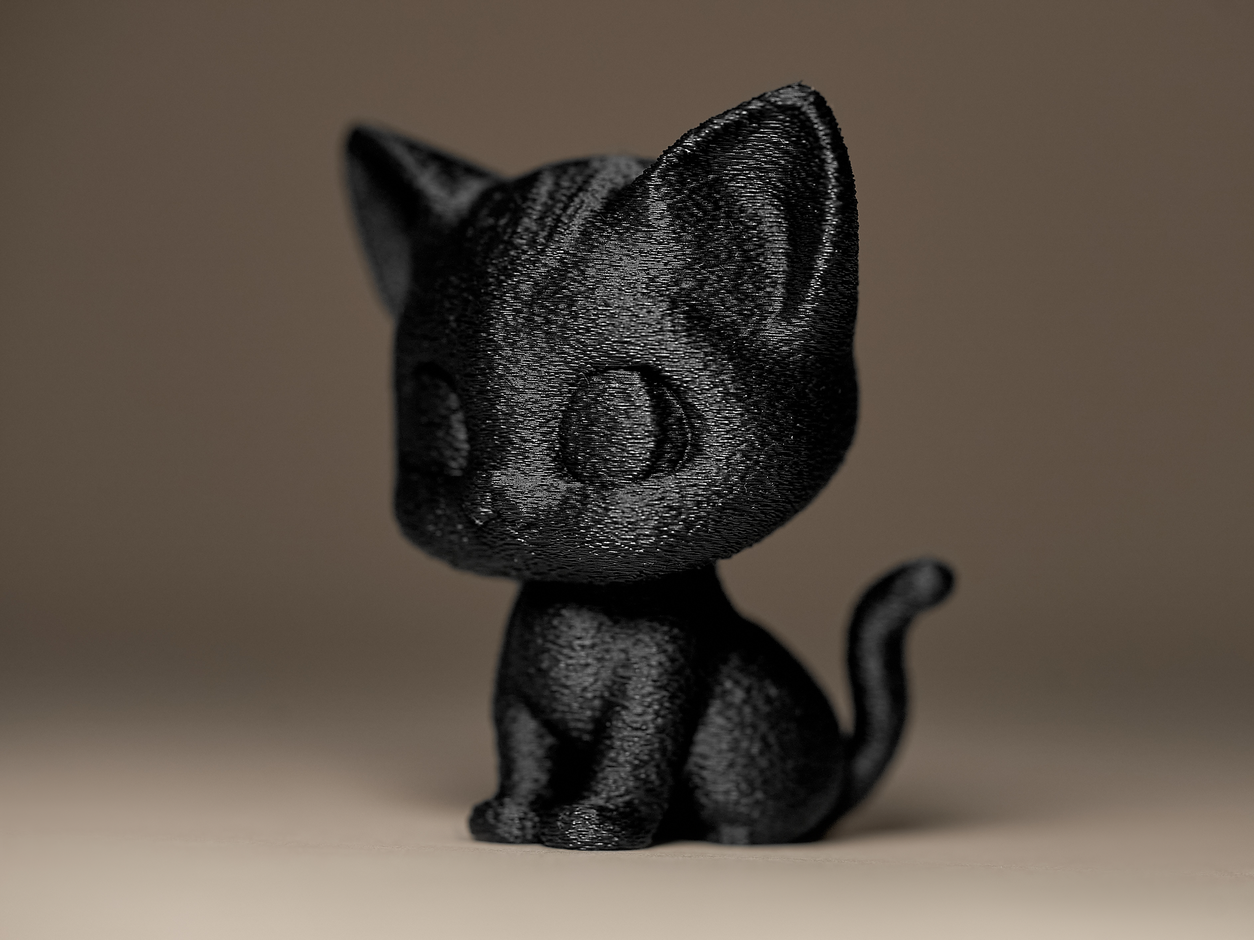 Miniatura 2 do modelo 3D Kitten Figurine