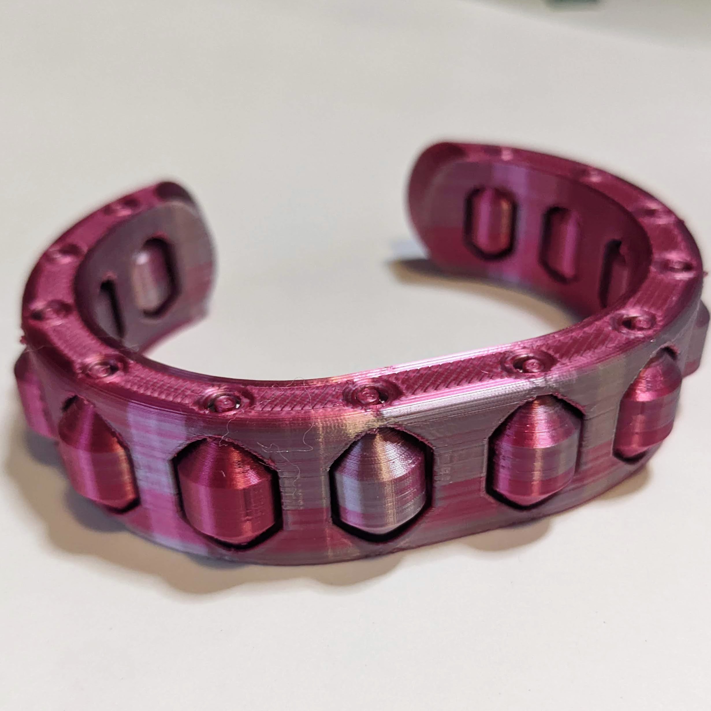 Rotating Bead Bracelet (work in progress)