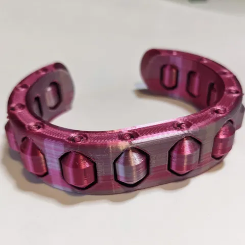 Rotating Bead Bracelet (work in progress)