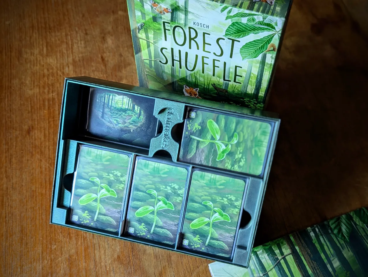 未開封 トランプ 他 まとめ売り LOST IN THE SHUFFLE Forest Shuffle + expansions - game insert (sleeve friendly) by
