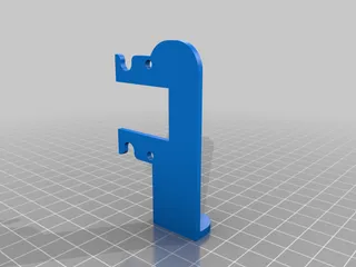 X endstop relocate bracket for mk4 carriage - Mega PRO