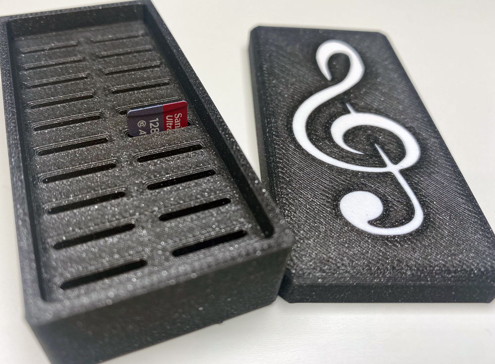 Miniatura 2 do modelo 3D Micro SD Card Storage Box
