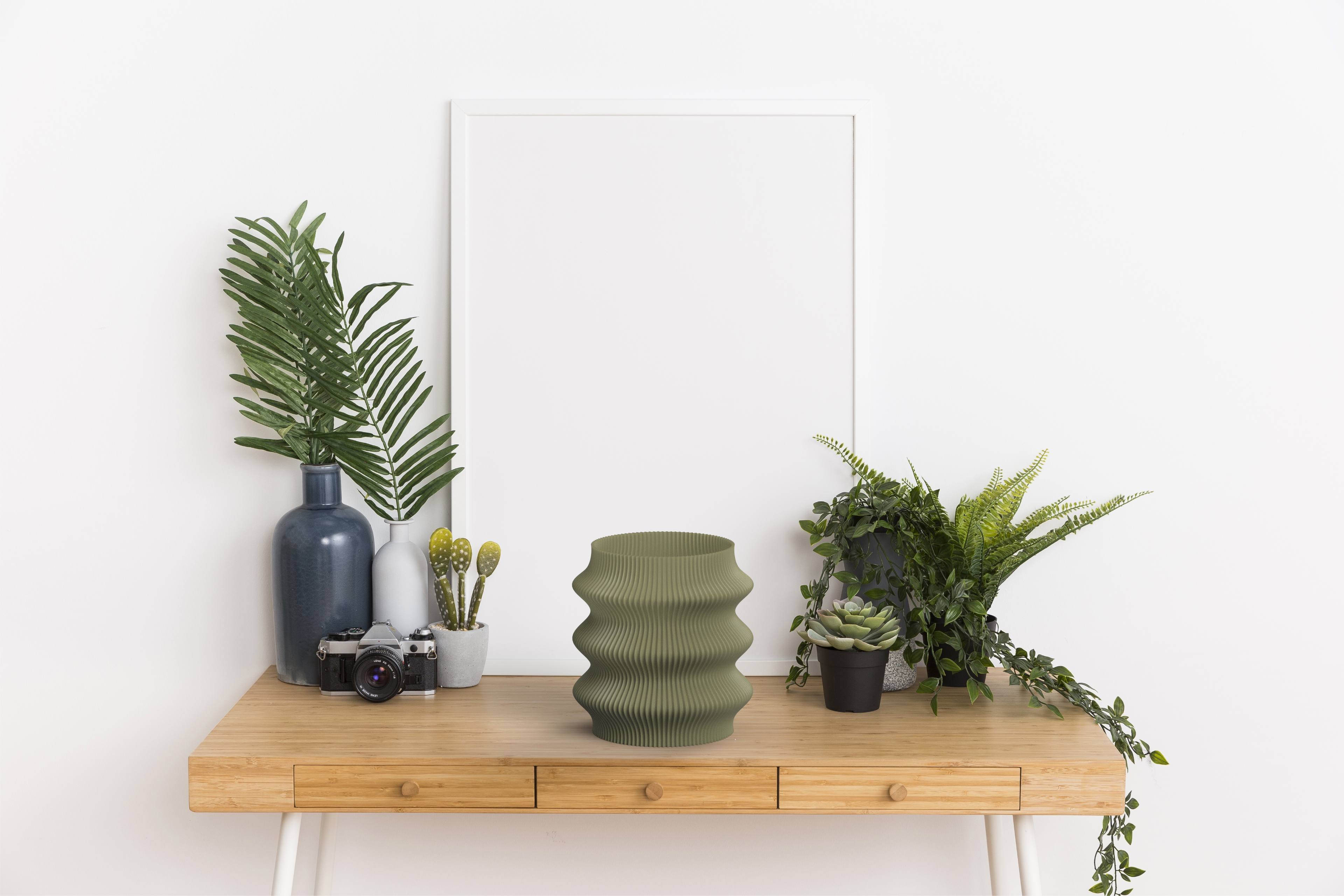 Miniatura 5 do modelo 3D Luminous Wave Vase