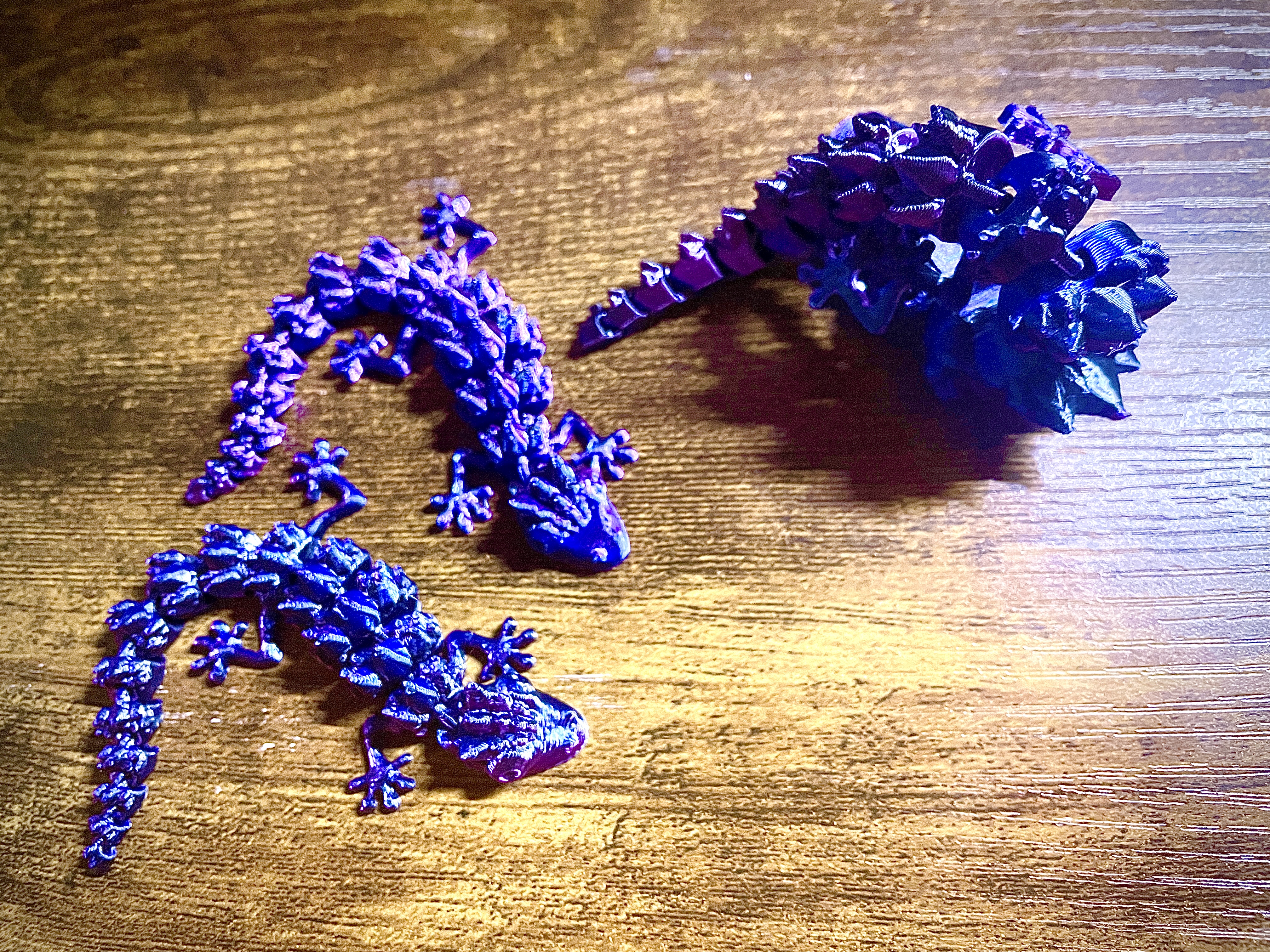 Miniatura 5 do modelo 3D crystallized lizard