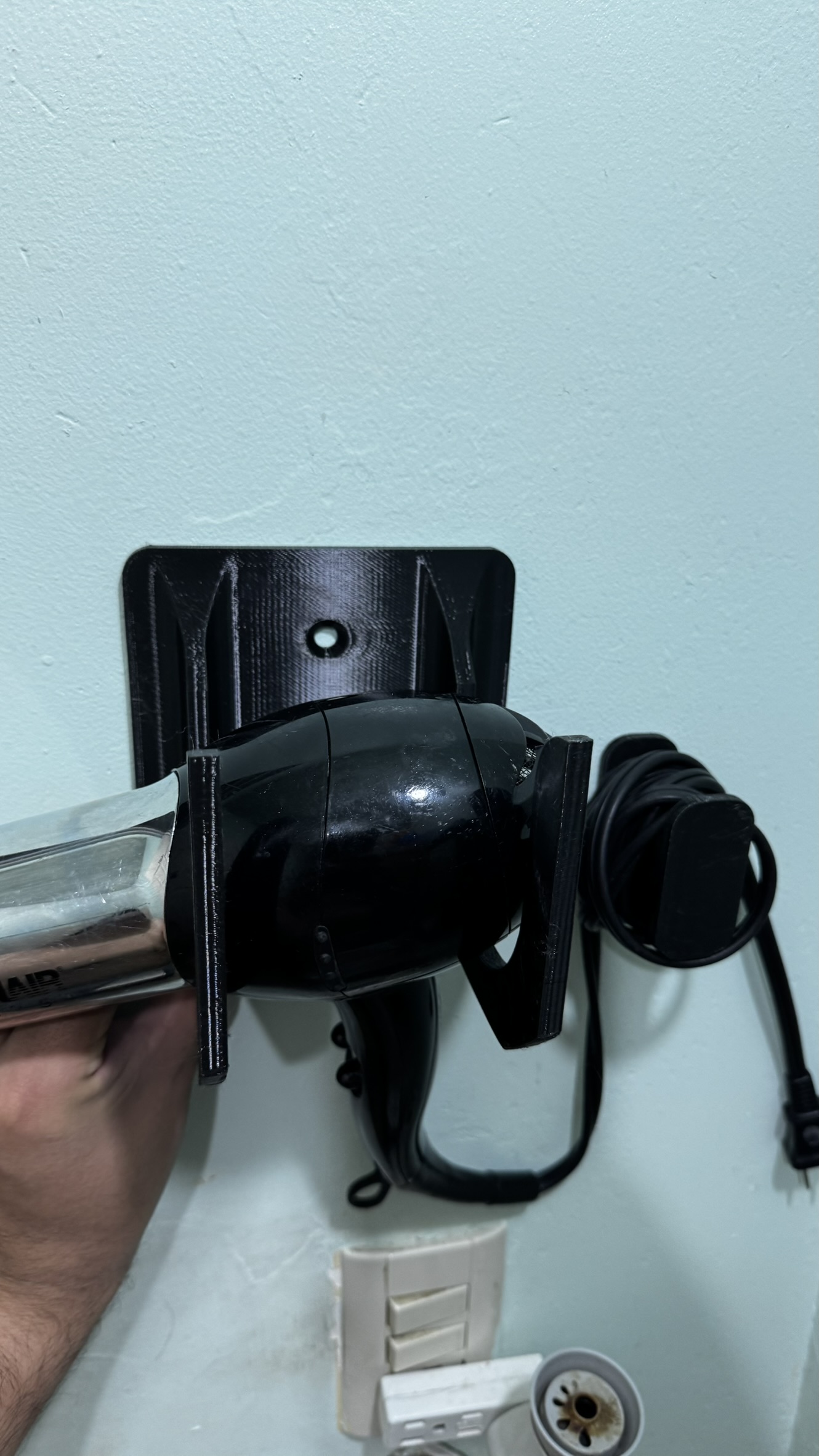 Soporte para secadora de pelo (Hairdaryer support)