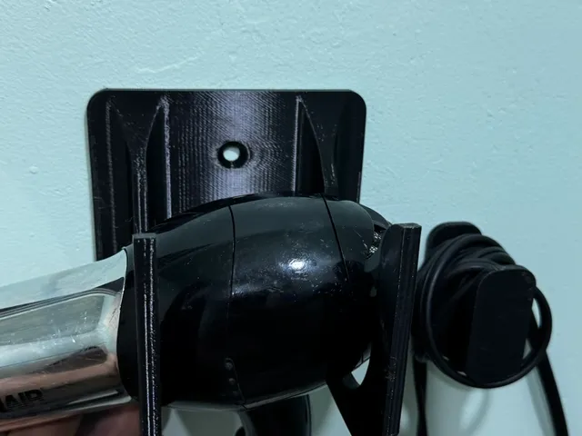 Soporte para secadora de pelo (Hairdaryer support)