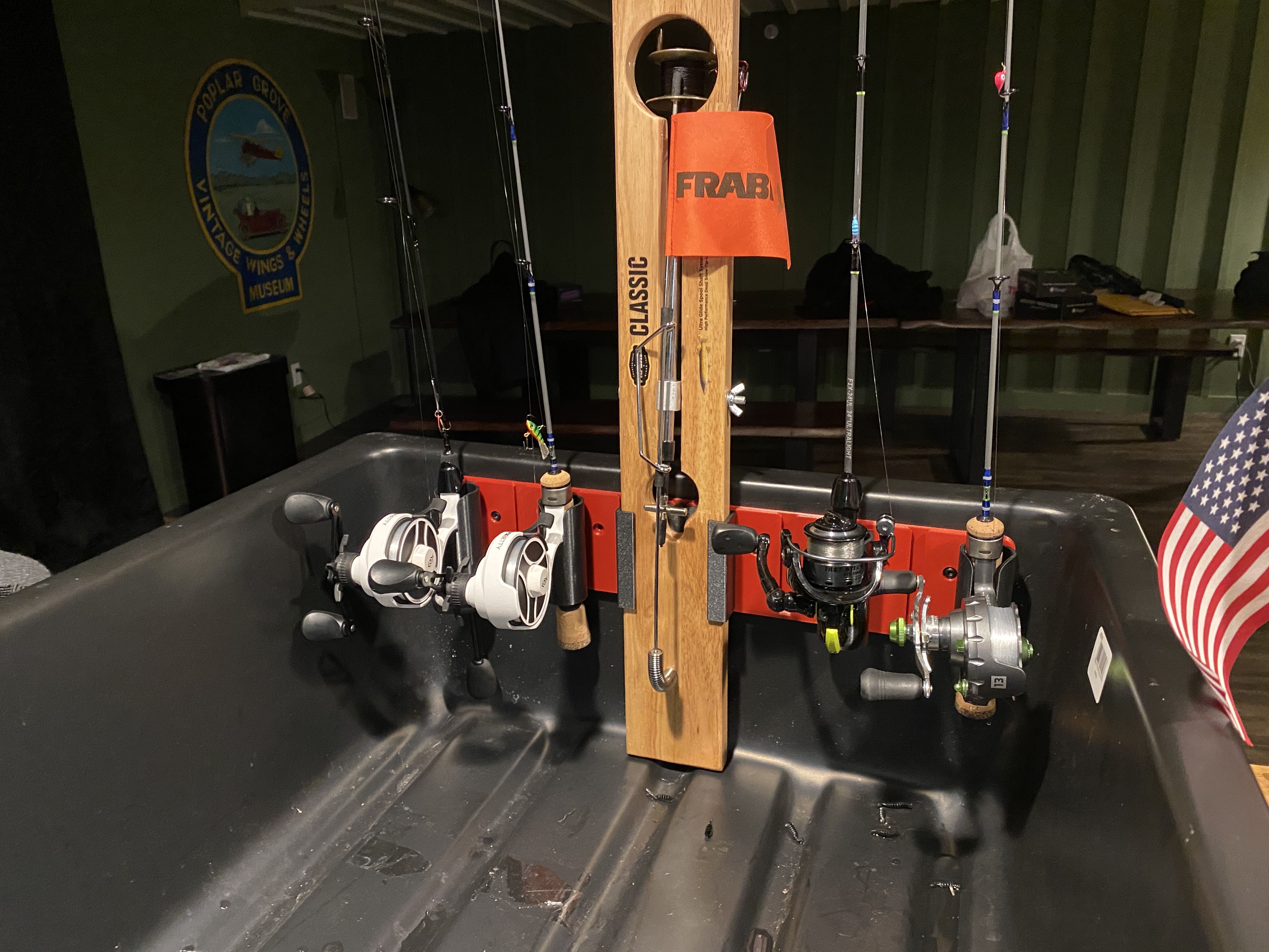 Ice Fishing Rod Holder by Mike, Download free STL model