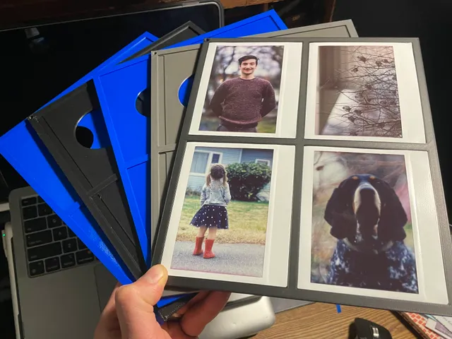 Instax Wide Scanning Frames- Get Even Borders and Prevent Newton Rings