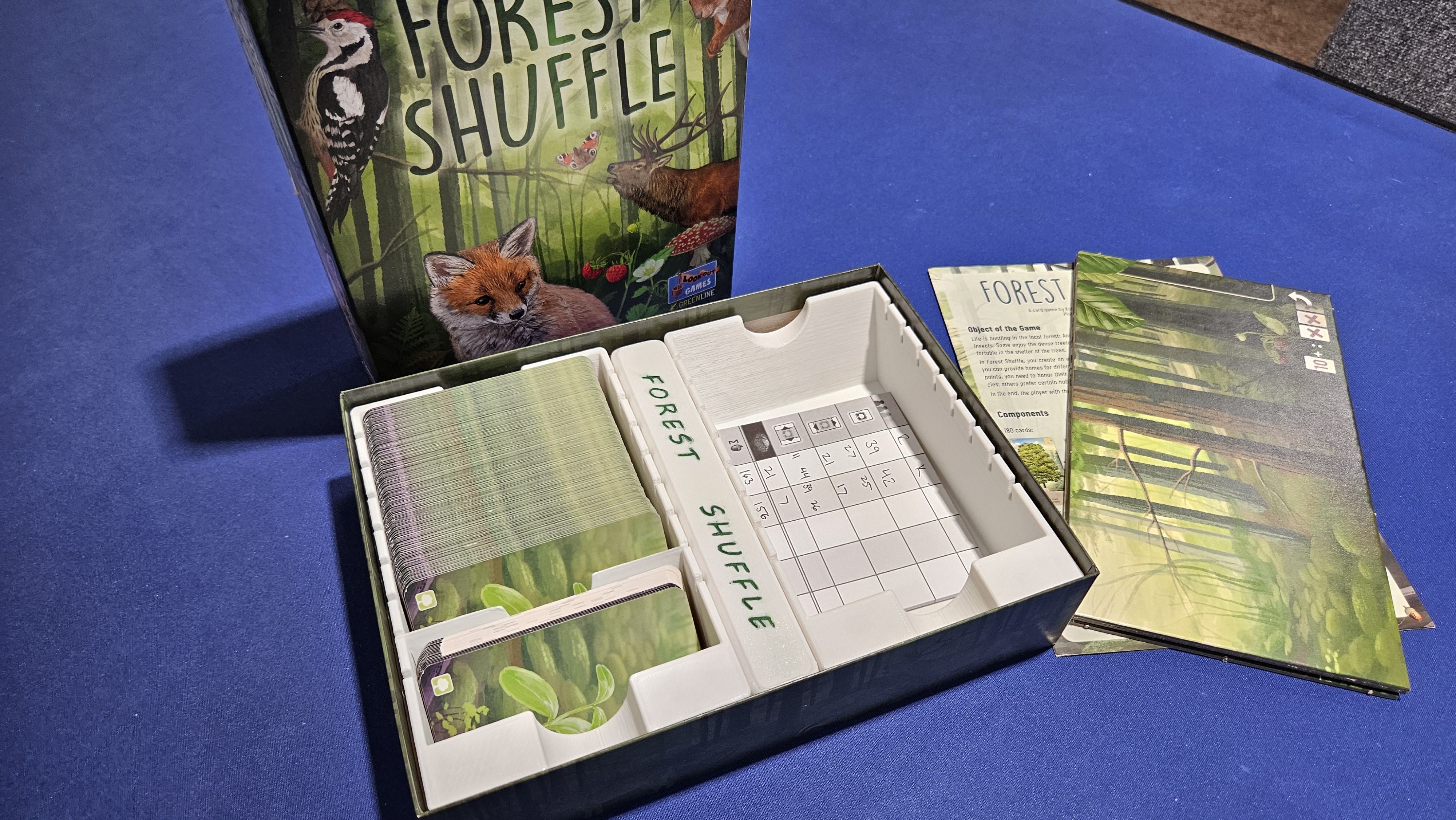 Forest Shuffle Insert w/ all expansions