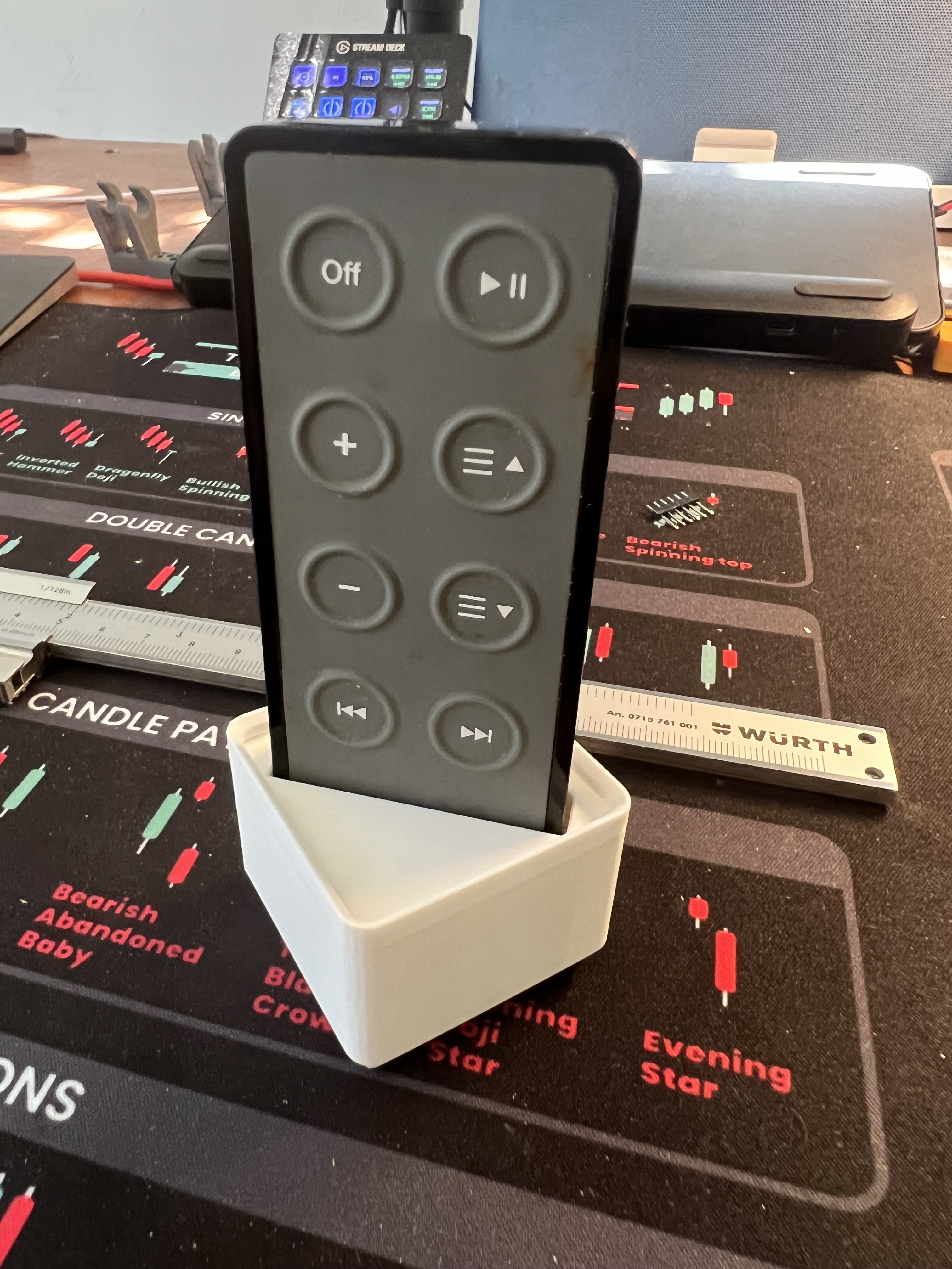 Gridfinity holder for Bose SoundDock Series3 Remote