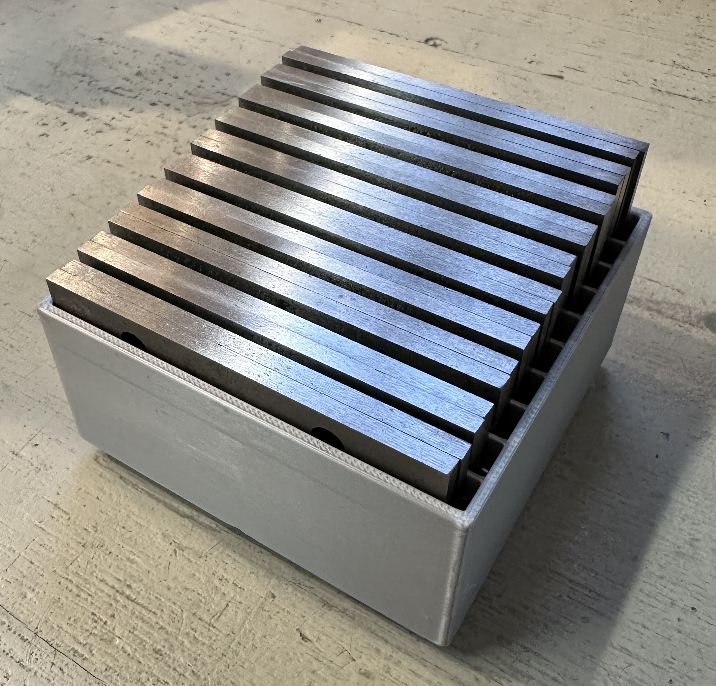 Gridfinty 3" Parallels Caddy 10 pair 2x2