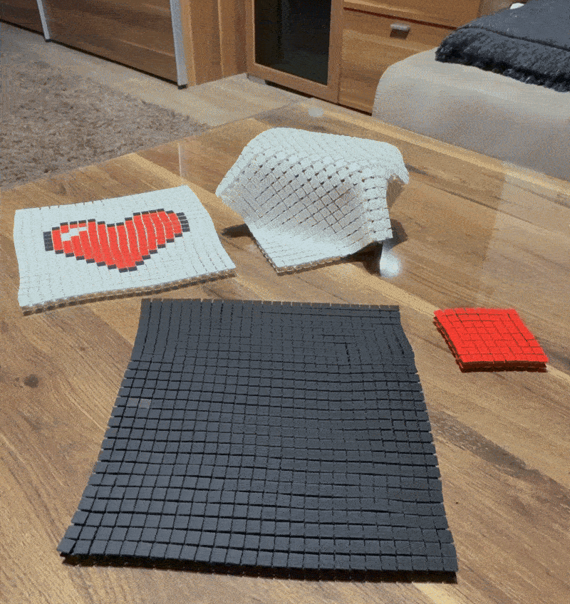 PIXEL ART CHAINMAIL - FABRIC MATS CUSTOMIZATION