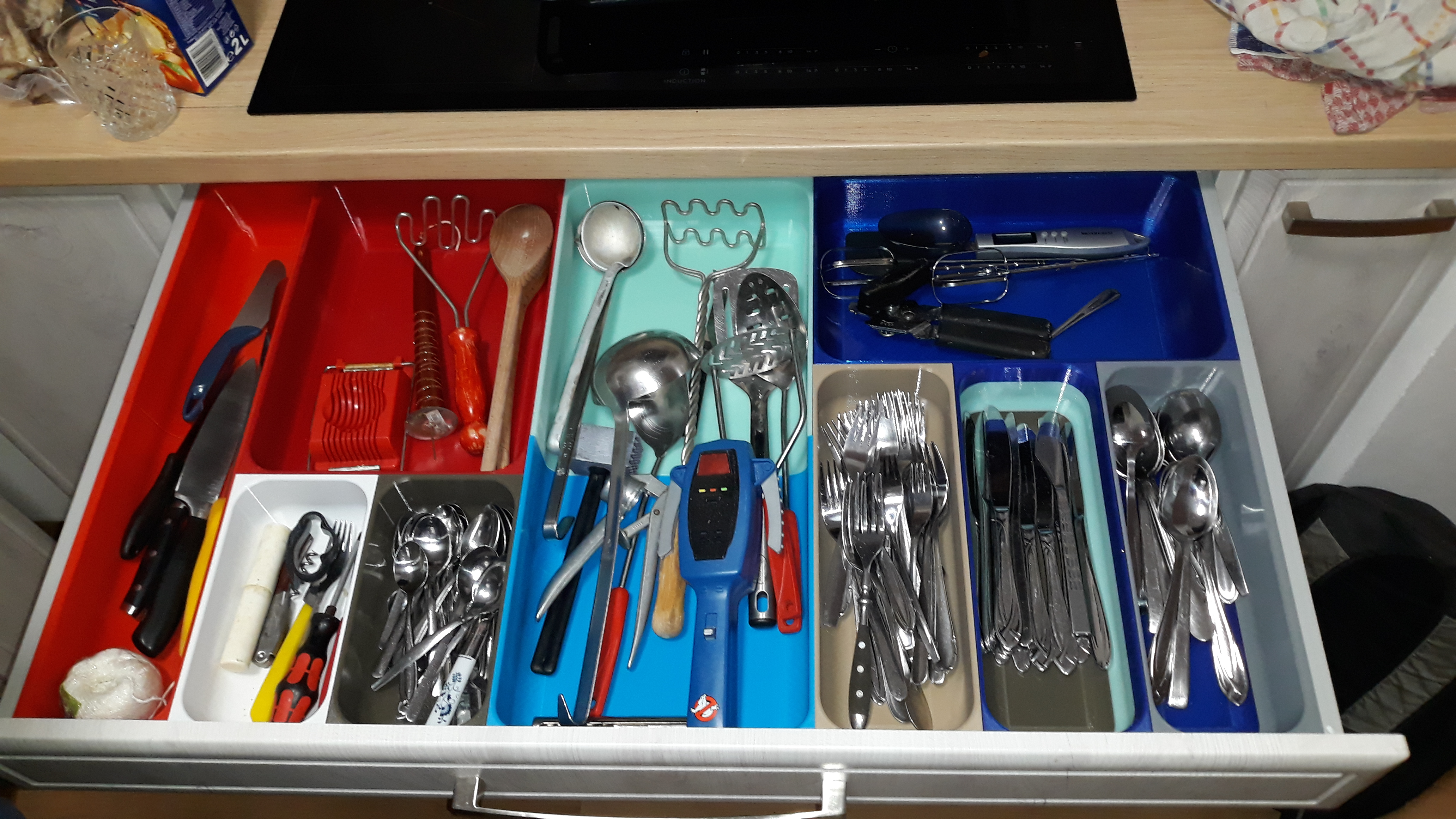Cutlery Organizer and other things. XXL. STEP included