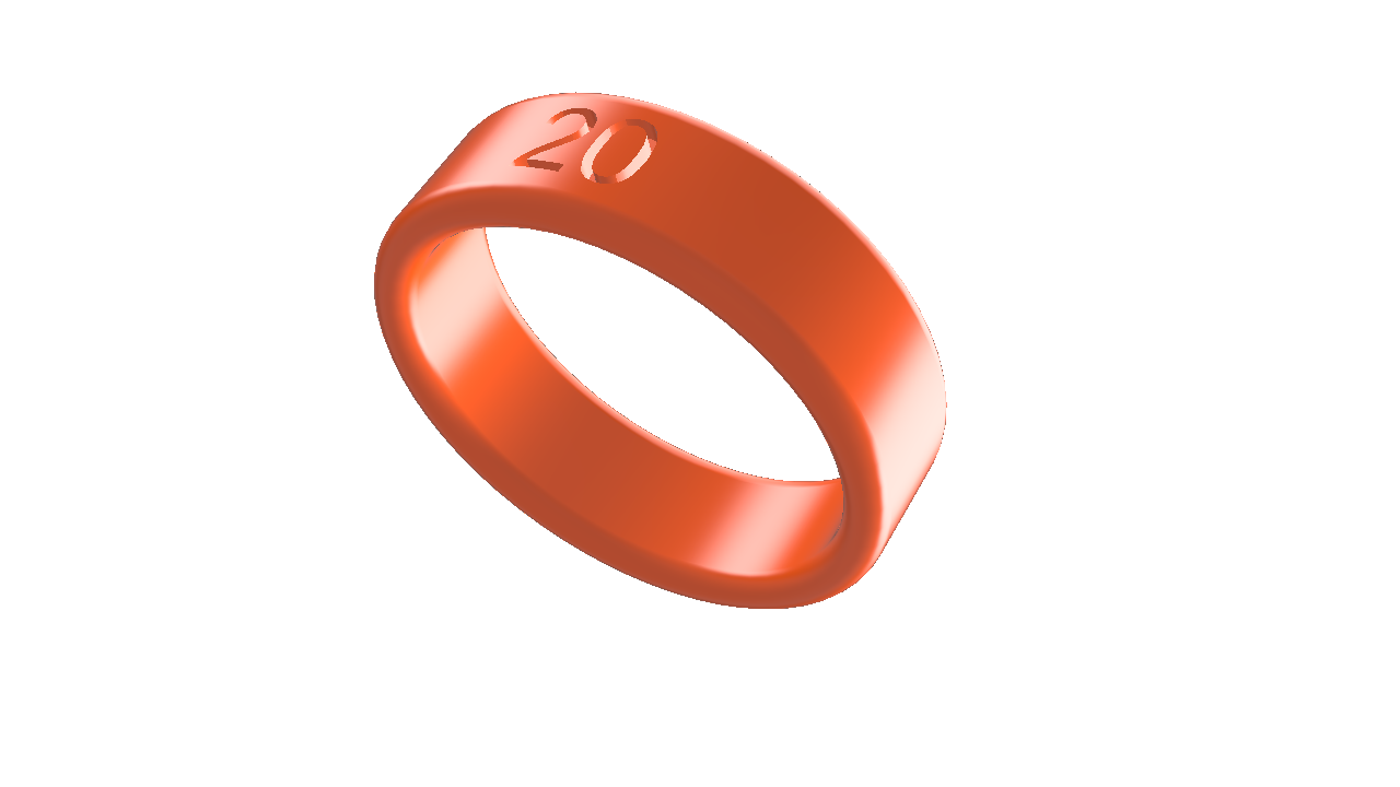 Measurement size ring (15-23mm)