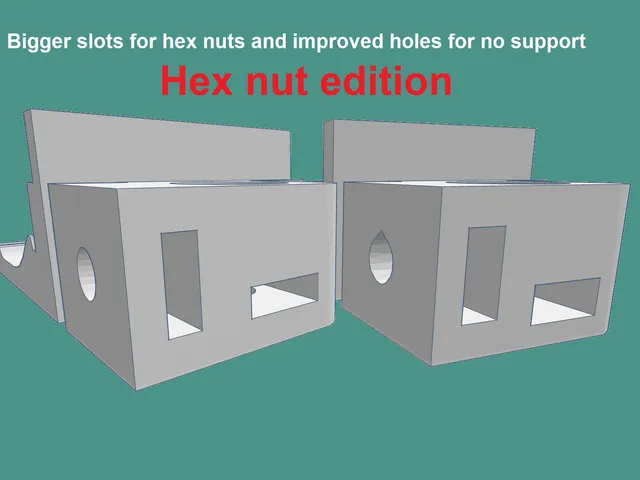 LED Frame 2.0 (Multiboard) - Hex Nut Edition - for IKEA SKADIS