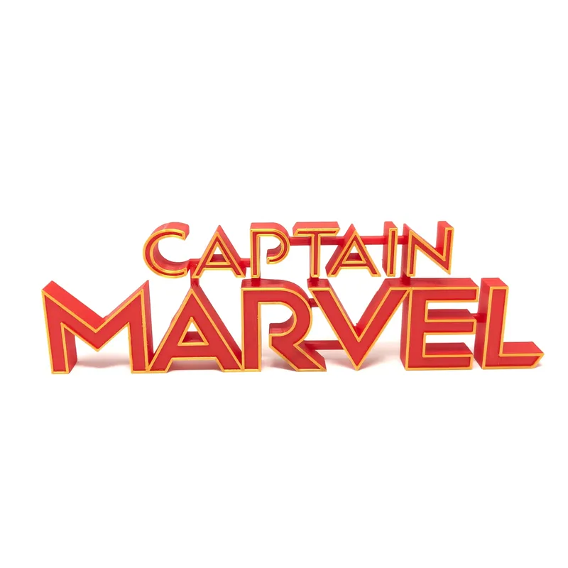 Captain Marvel Movie Logo Magnet | ComicHub