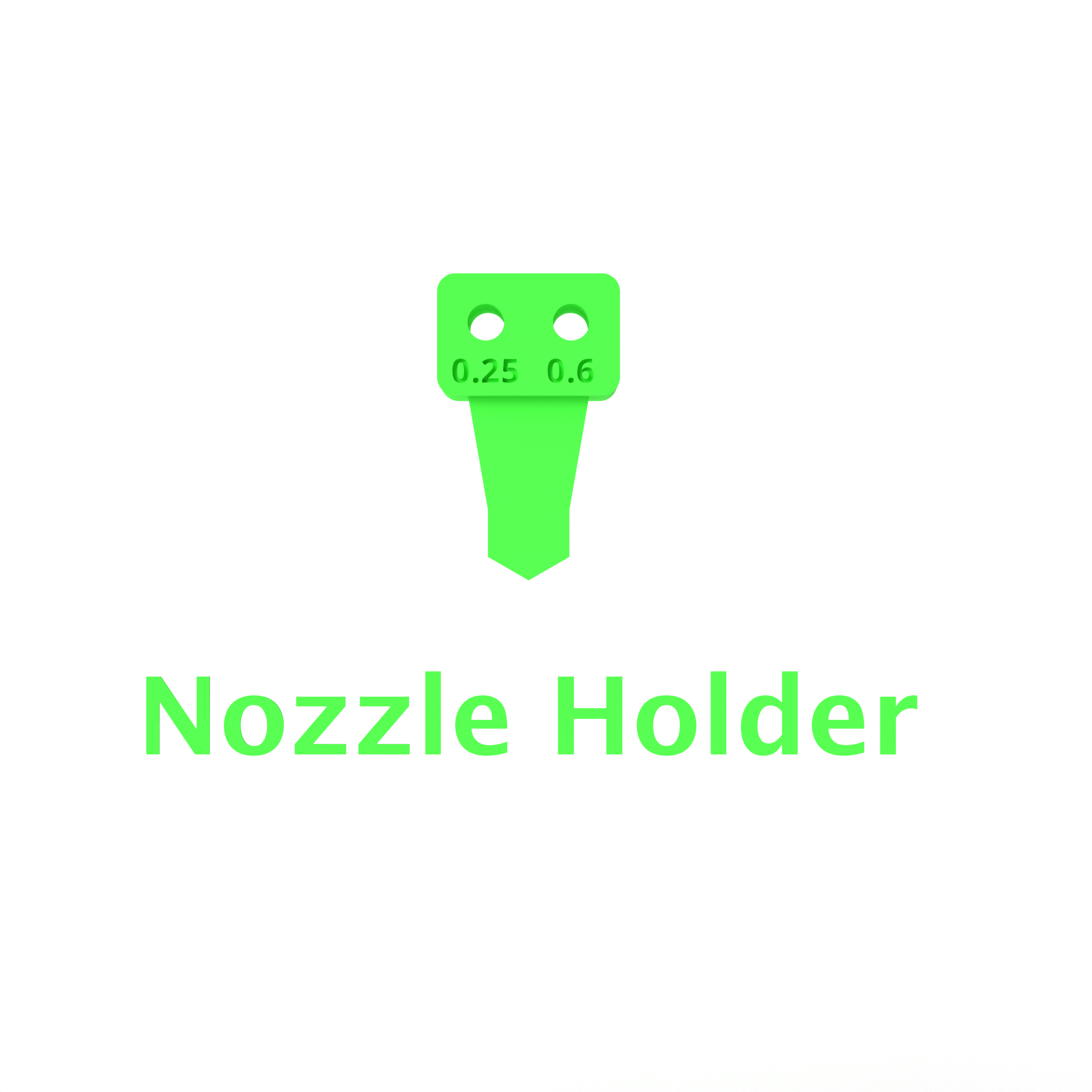 Prusa MK3s nozzle holder