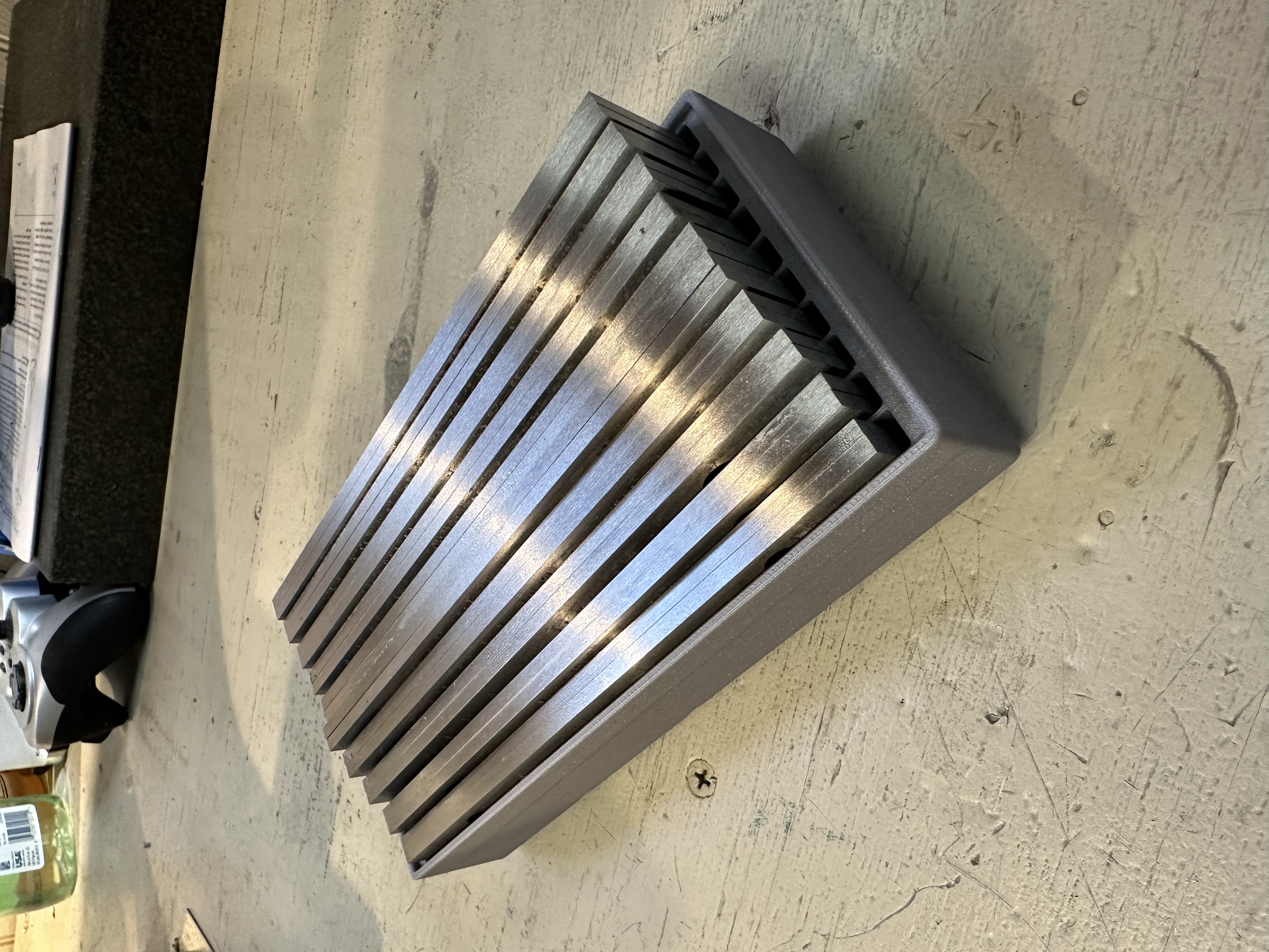 Gridfinity Standard 6" Parallels Tray 2x4