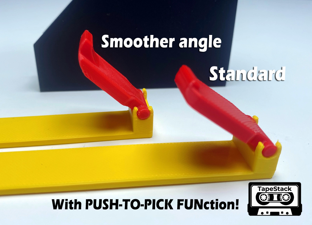 TapeStack LEVER V2 - The tape rack with PUSH-TO-PICK FUNction