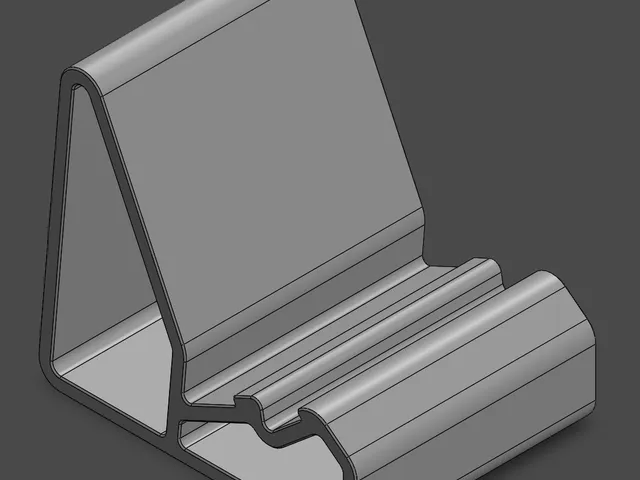 Phone stand minimal design - 2 positions