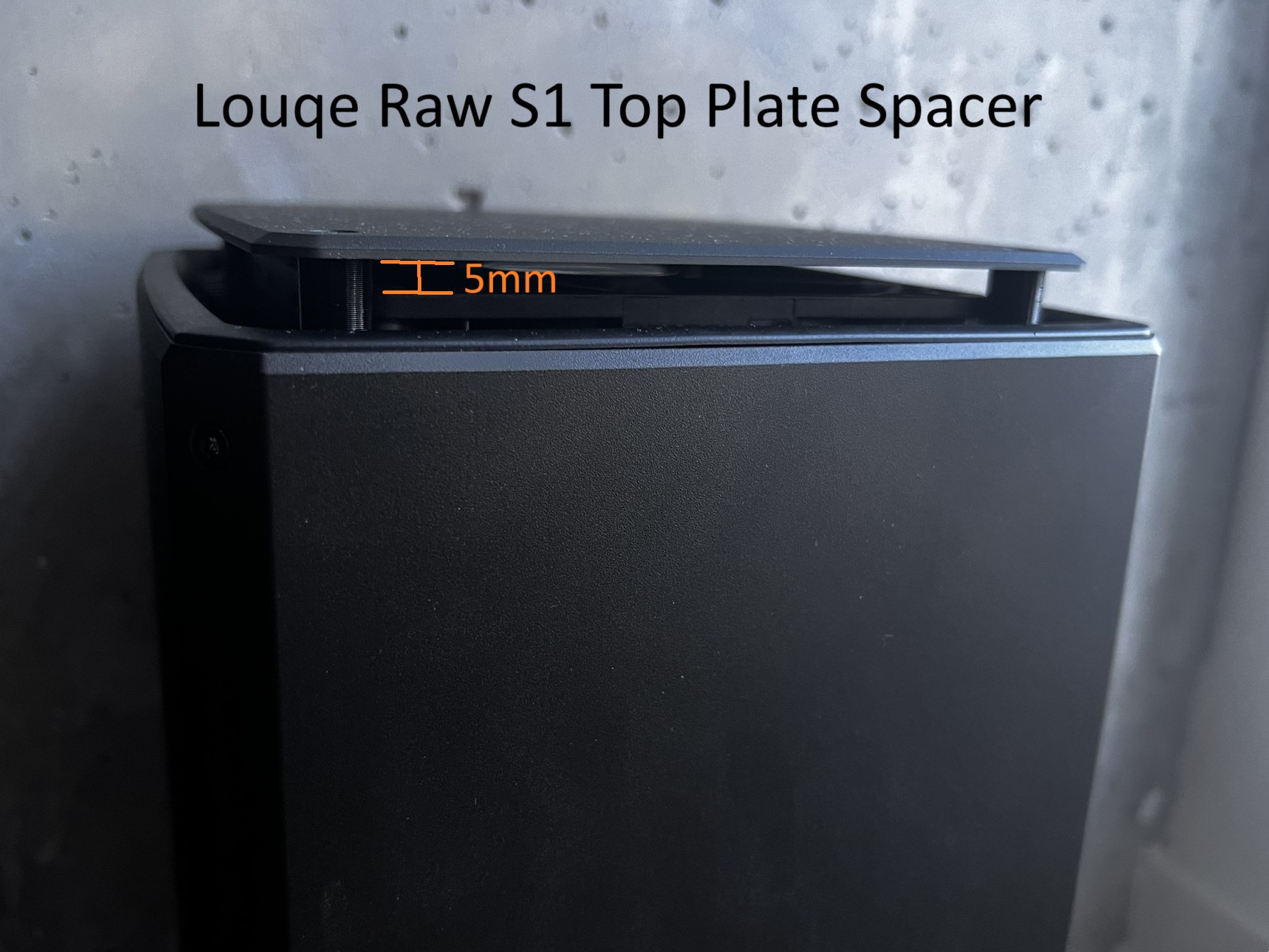 Louqe Raw S1 Top Plate Spacers For A12x15 Fan