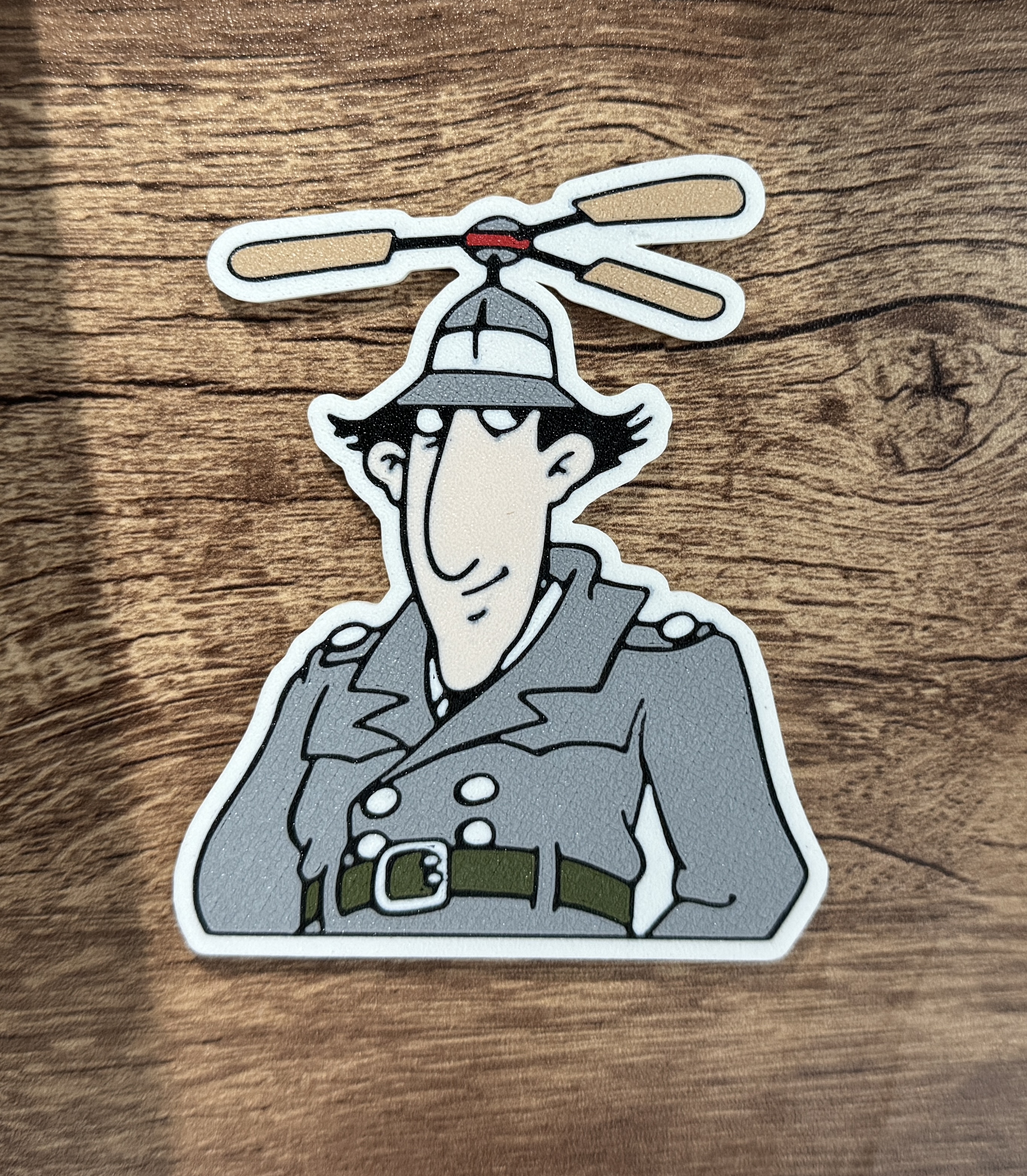 Inspector Gadget Magnet (multi-color)(8x3mm magnets)
