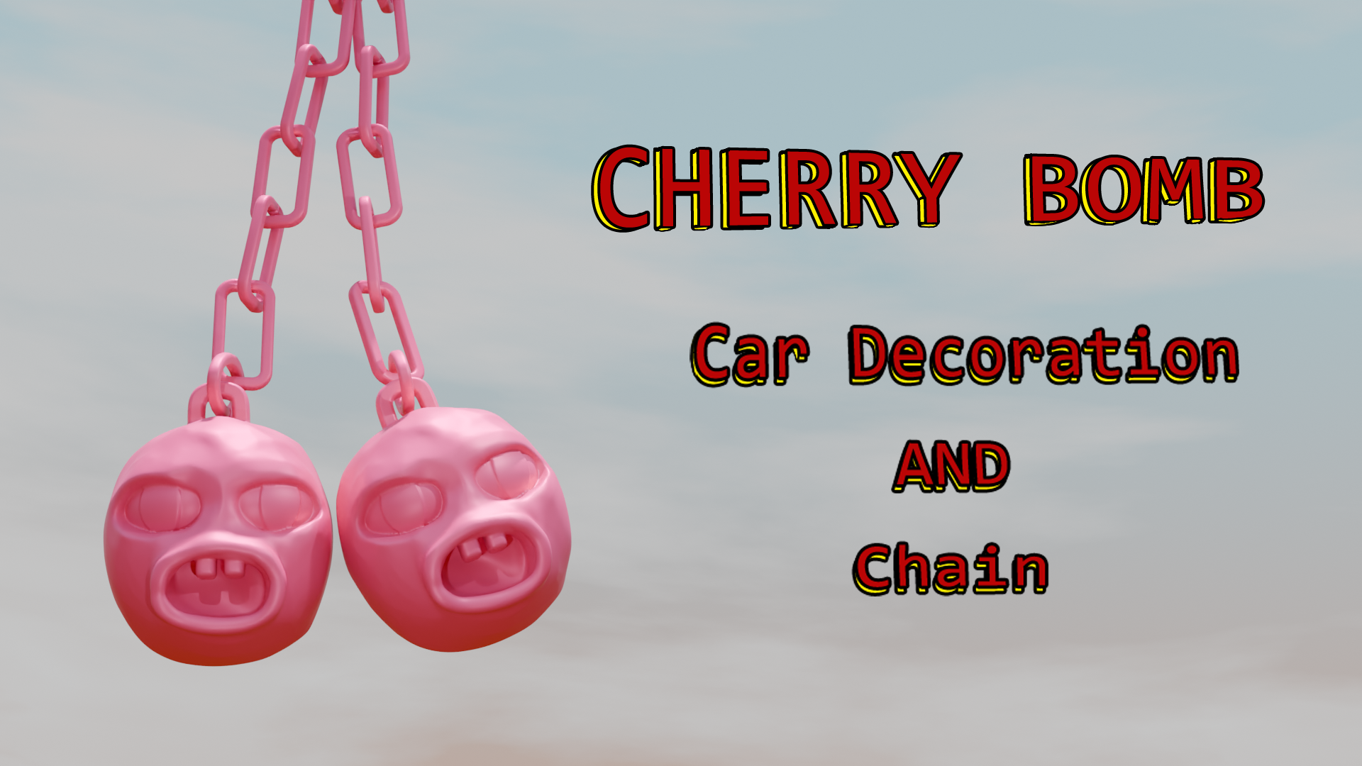 Tyler the Creator CHERRY BOMB: Car Decoration/Chain