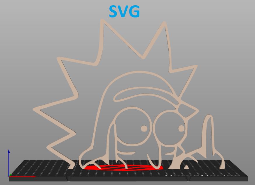 Rude Rick SVG