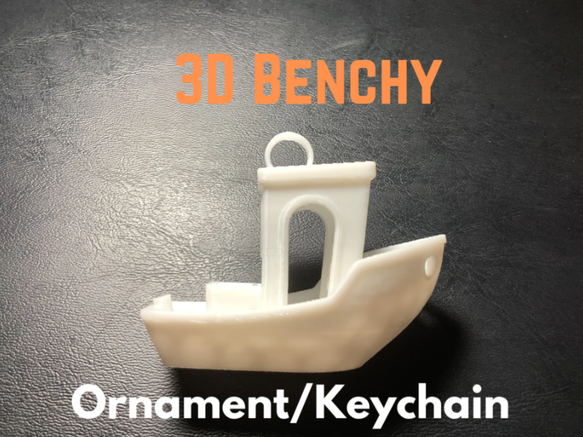 Benchy Keychain/Ornament