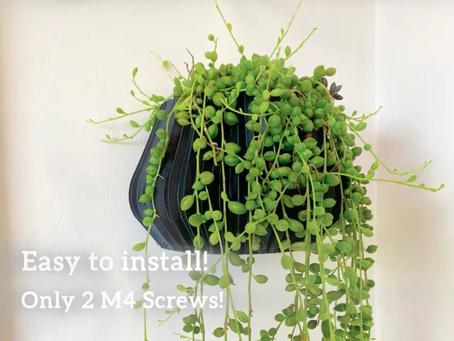 Ribbed Ergonomic Planter