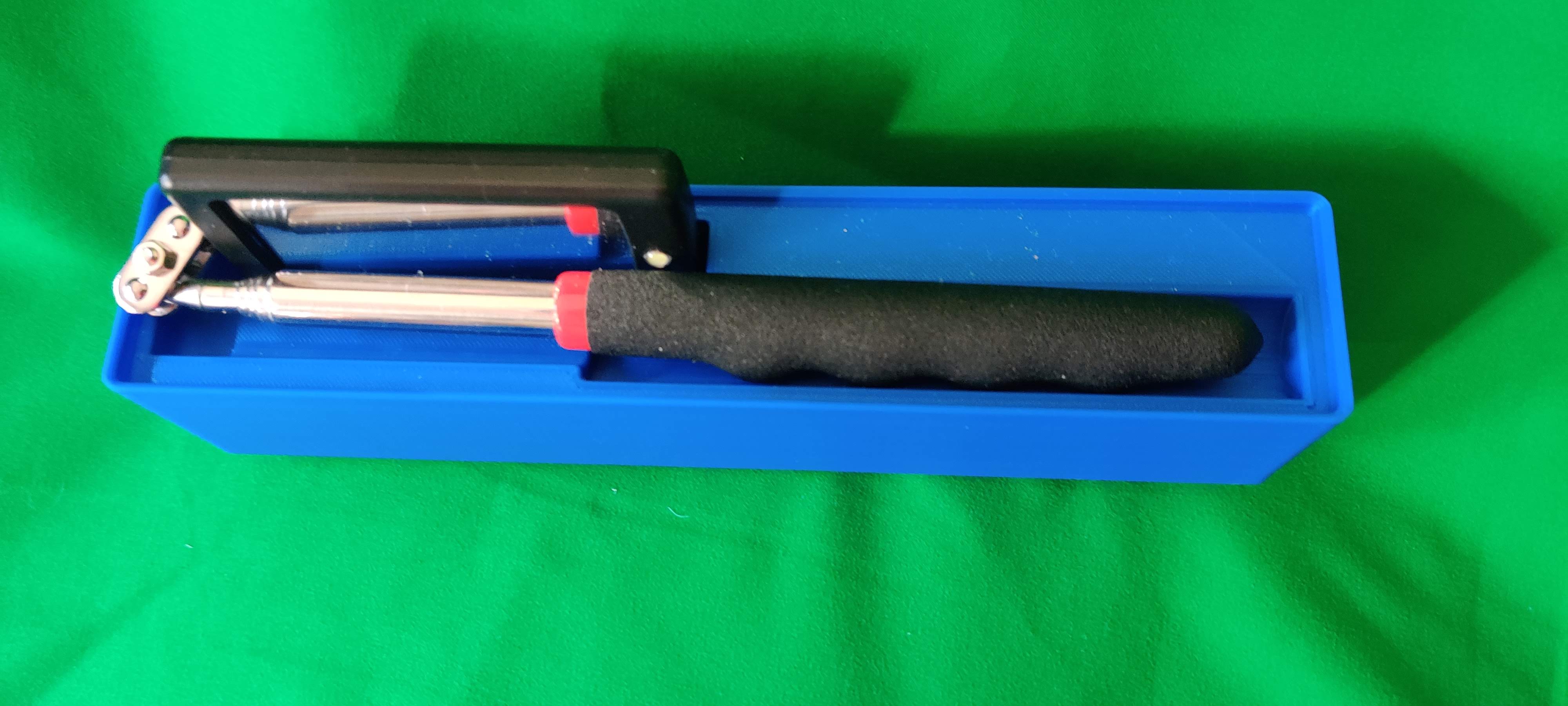 Gridfinity Telescoping Inspection Mirror Holder