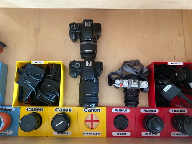 Lens Holder / Organizer - FujiFilm, Nikon, Canon, Sony etc.