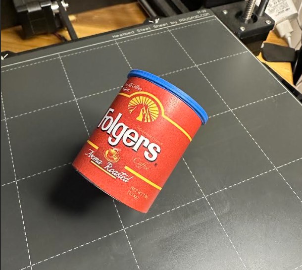 The Big Lebowski - TBL Pinball Mod - Folgers Can