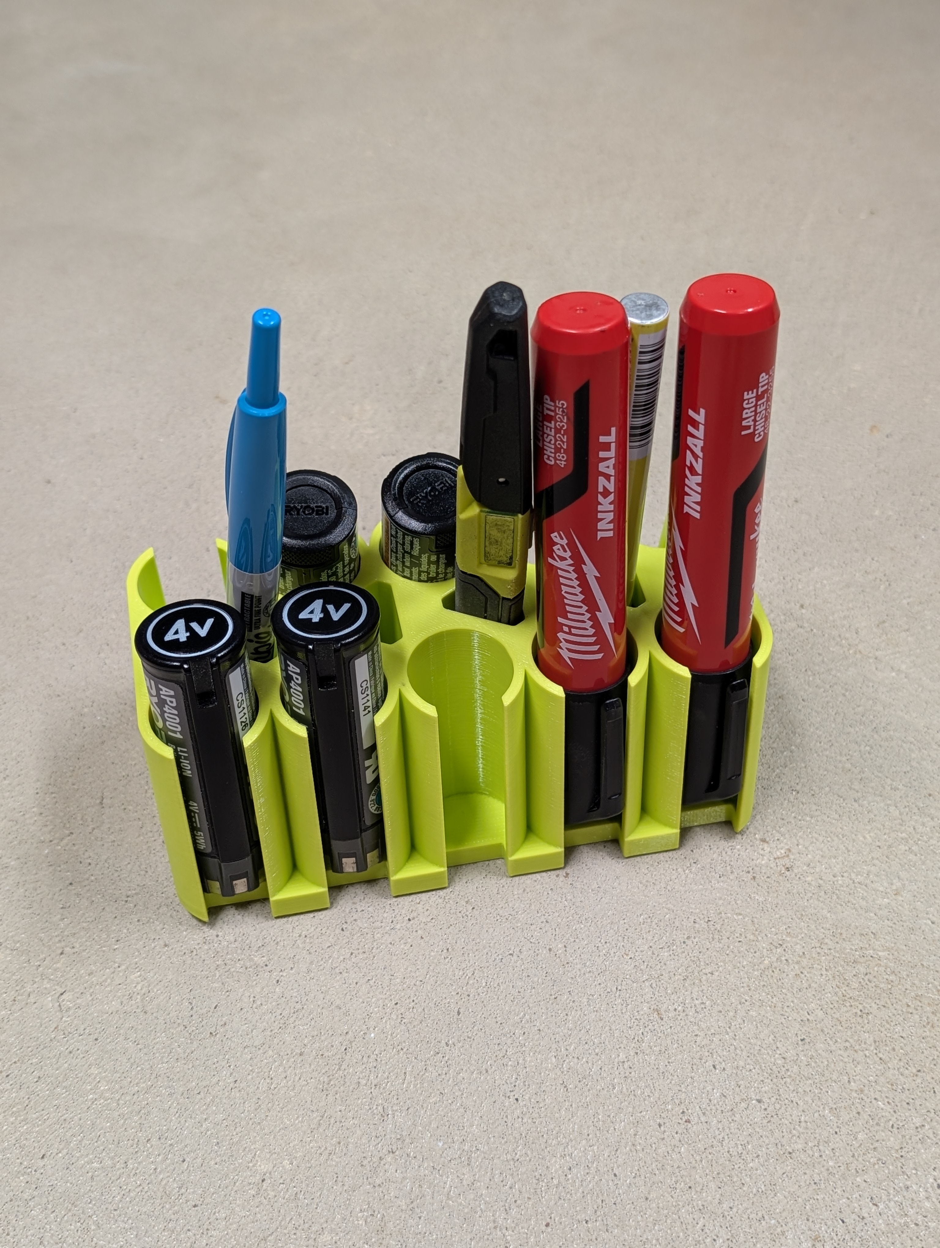 4v or USB Lithium or INKZALL Large marker 10x upright holder