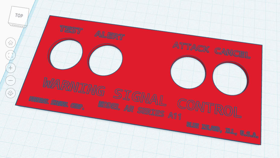 Ar timer plate