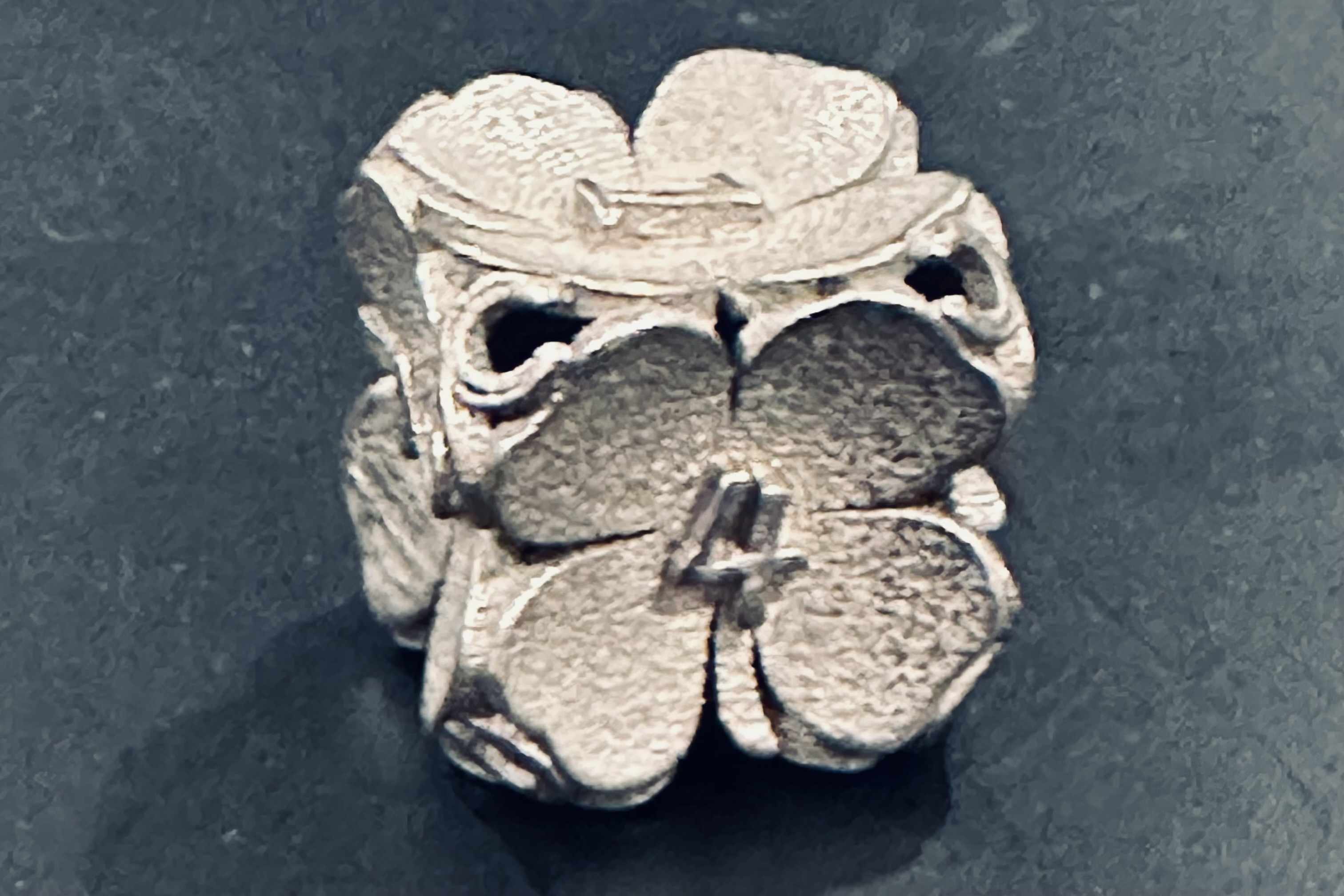 Lucky Four-Leaf Clover Horseshoe Dice (D6)