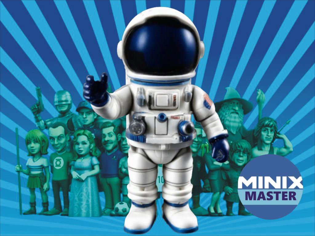 moon astronaut minix figure