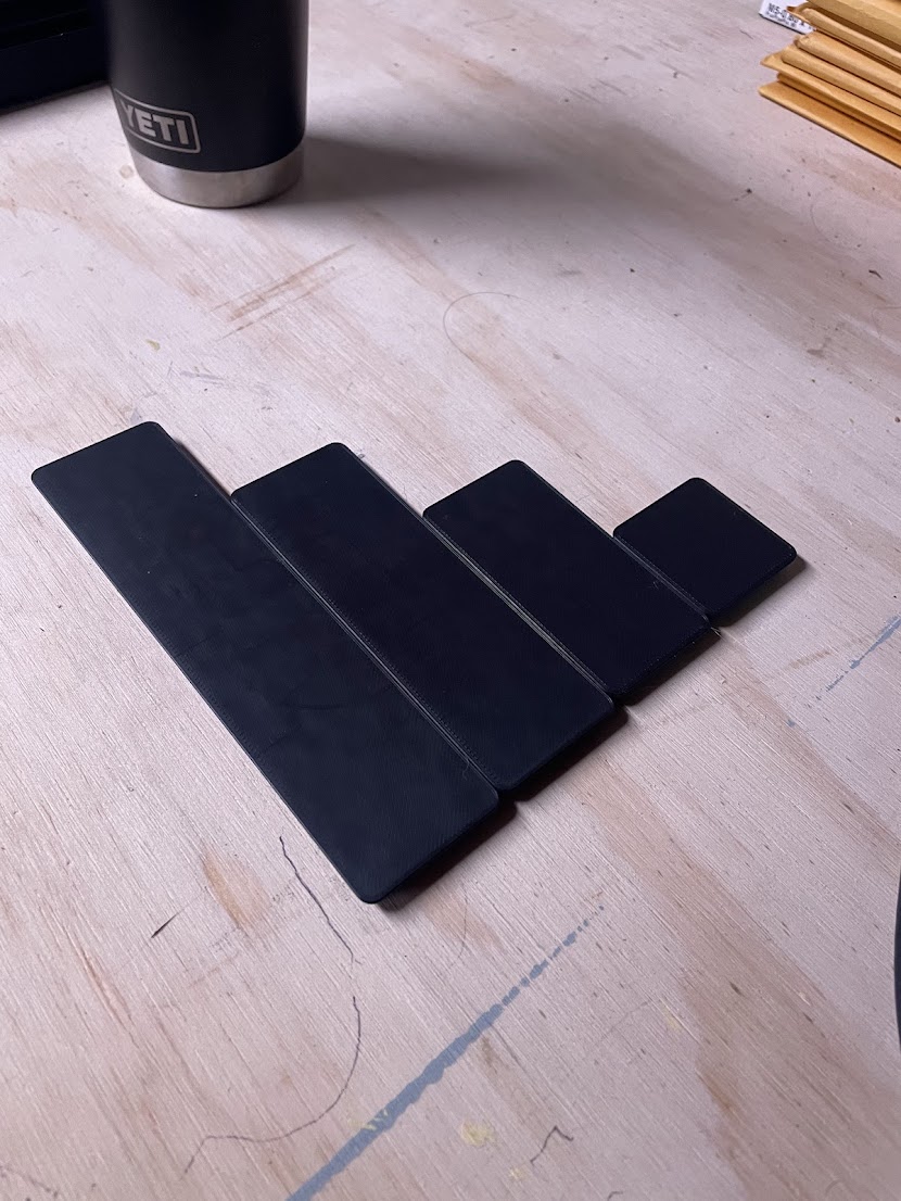 Zero Height Gridfinity refined bins ("flat top" "Grid fillers" "void filler" "blank")