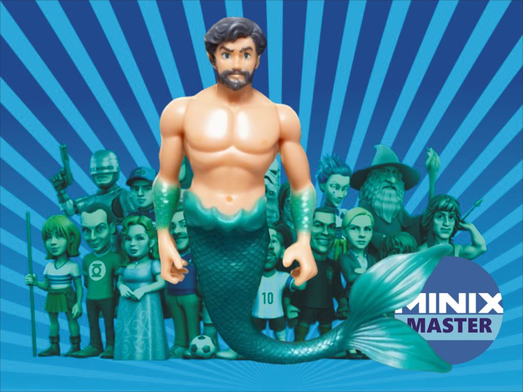 merman minix figure