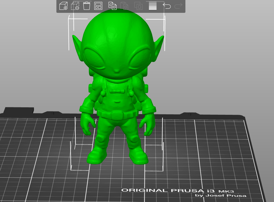 alien explorer minix figure — miniatura 2