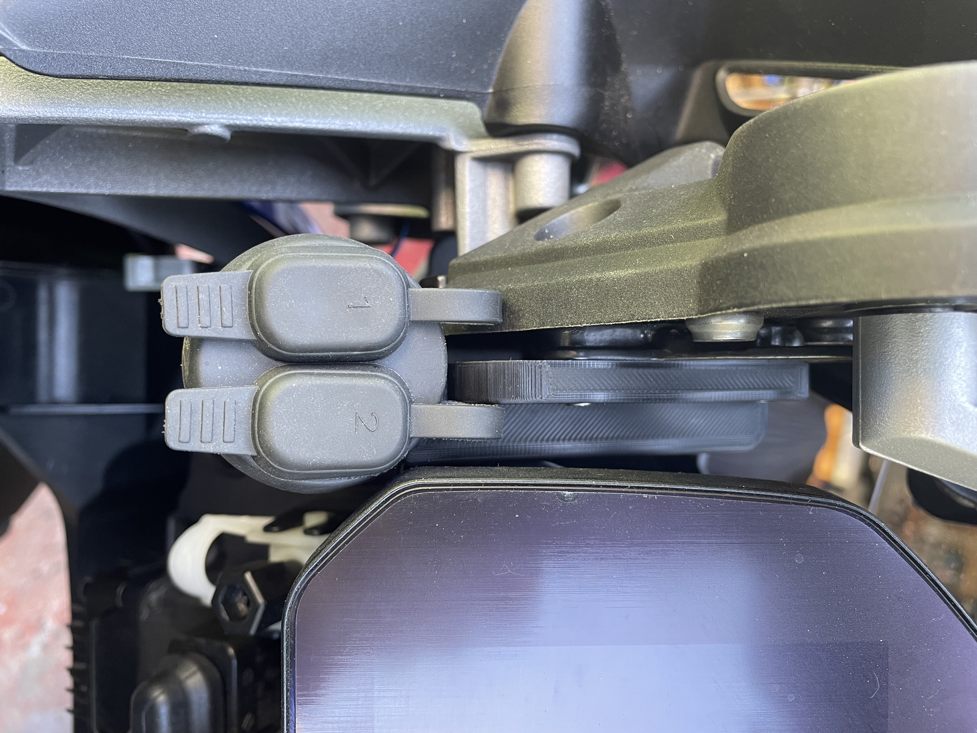BMW R1200GS R1250GS Aux USB bracket
