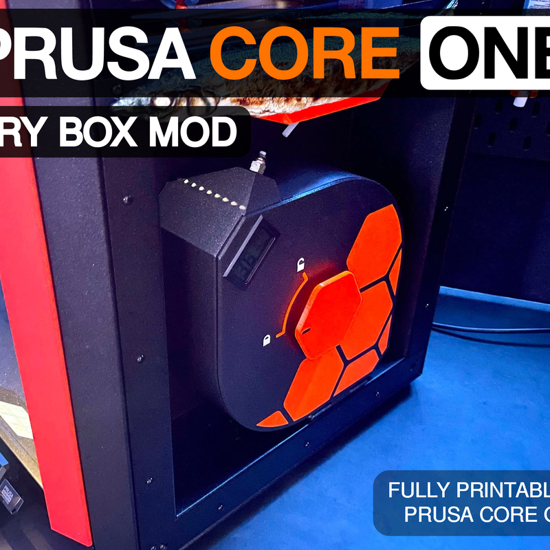 Prusa CORE One/+/L Dry Box mod by Scott | Download free STL model ...