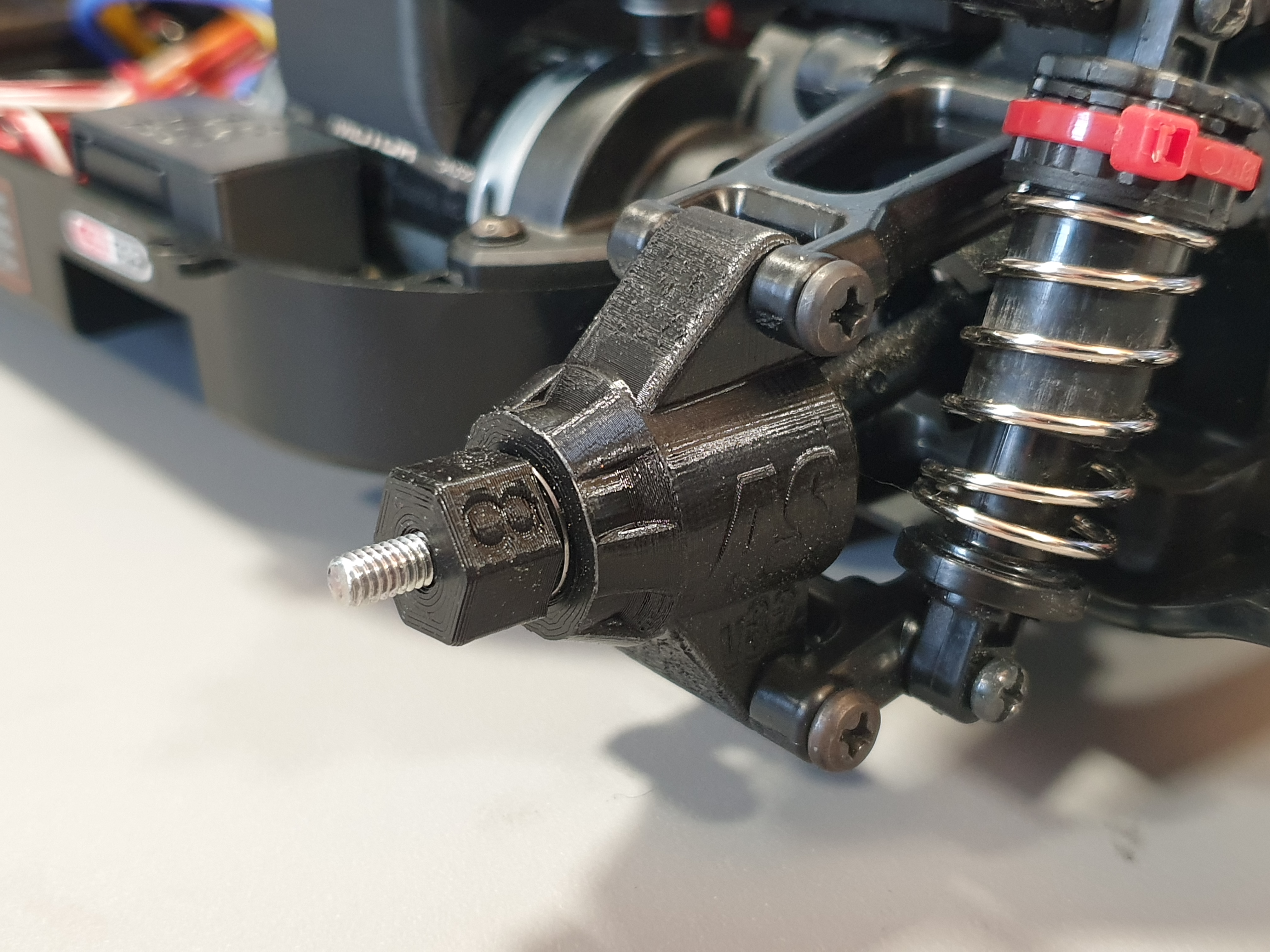 Tamiya TT01 Rear Uprights [Toe, Camber adjustable]