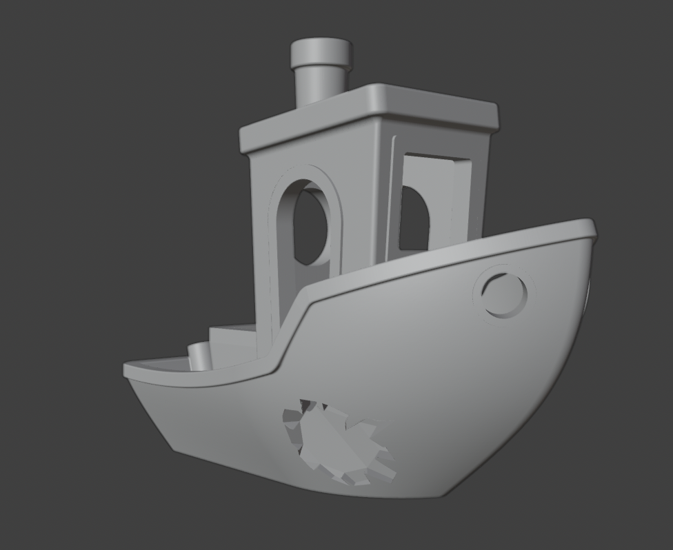 Crashed Benchy