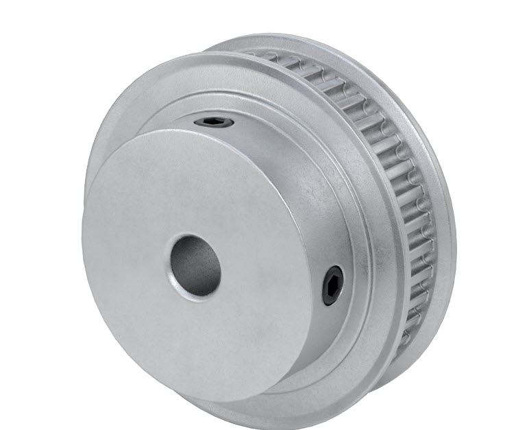 Gates Heavy Duty 40 tooth flanged pulley for 6mm belts