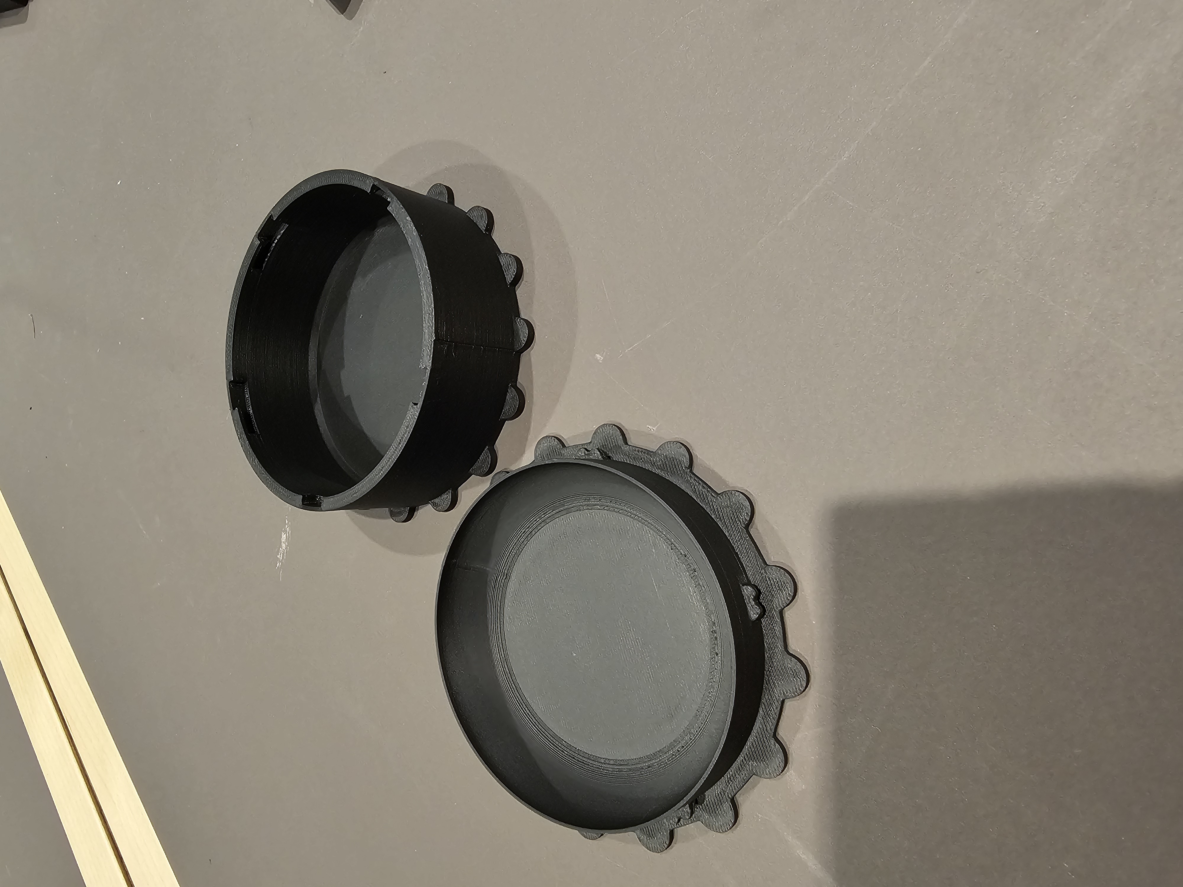 Coin Box with Twist Lock