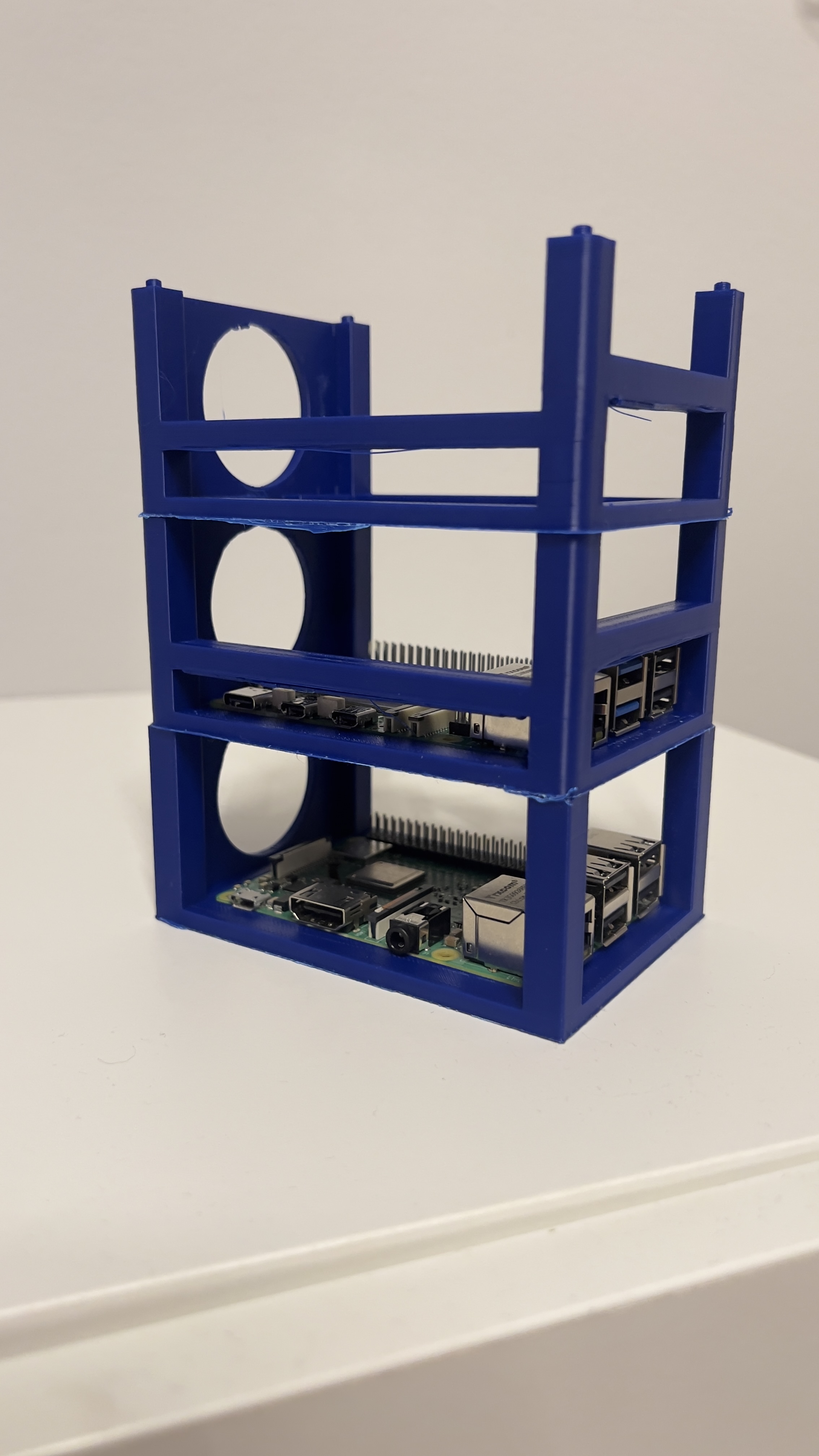 Raspberry Pi Cluster Rack